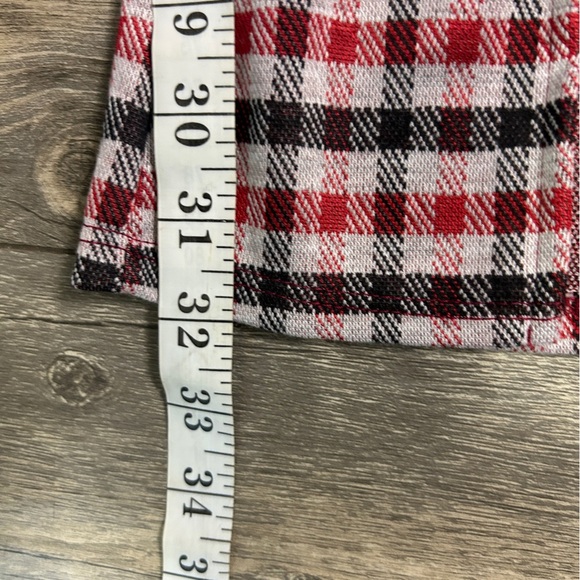 Urban Renewal Red and Black Plaid Pants - Picture 6 of 8